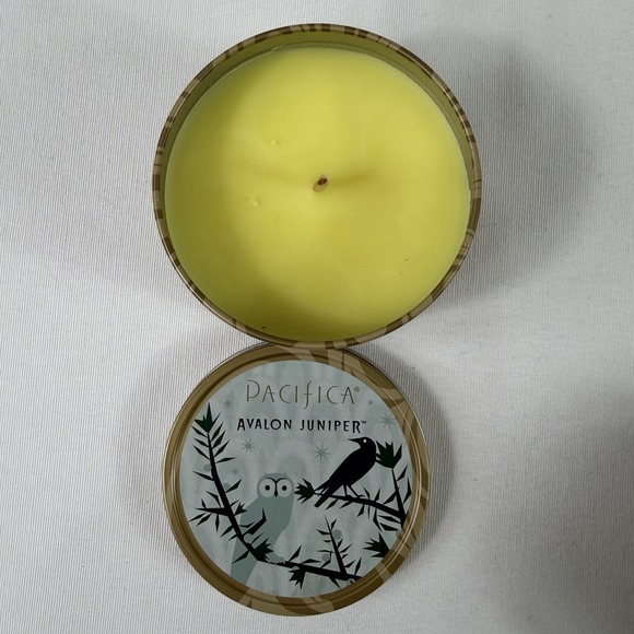 RARE Pacifica 7 oz Soy Candle Tins – Discontinued/Rare Scents – Set of 4 NEW - Picture 6 of 12